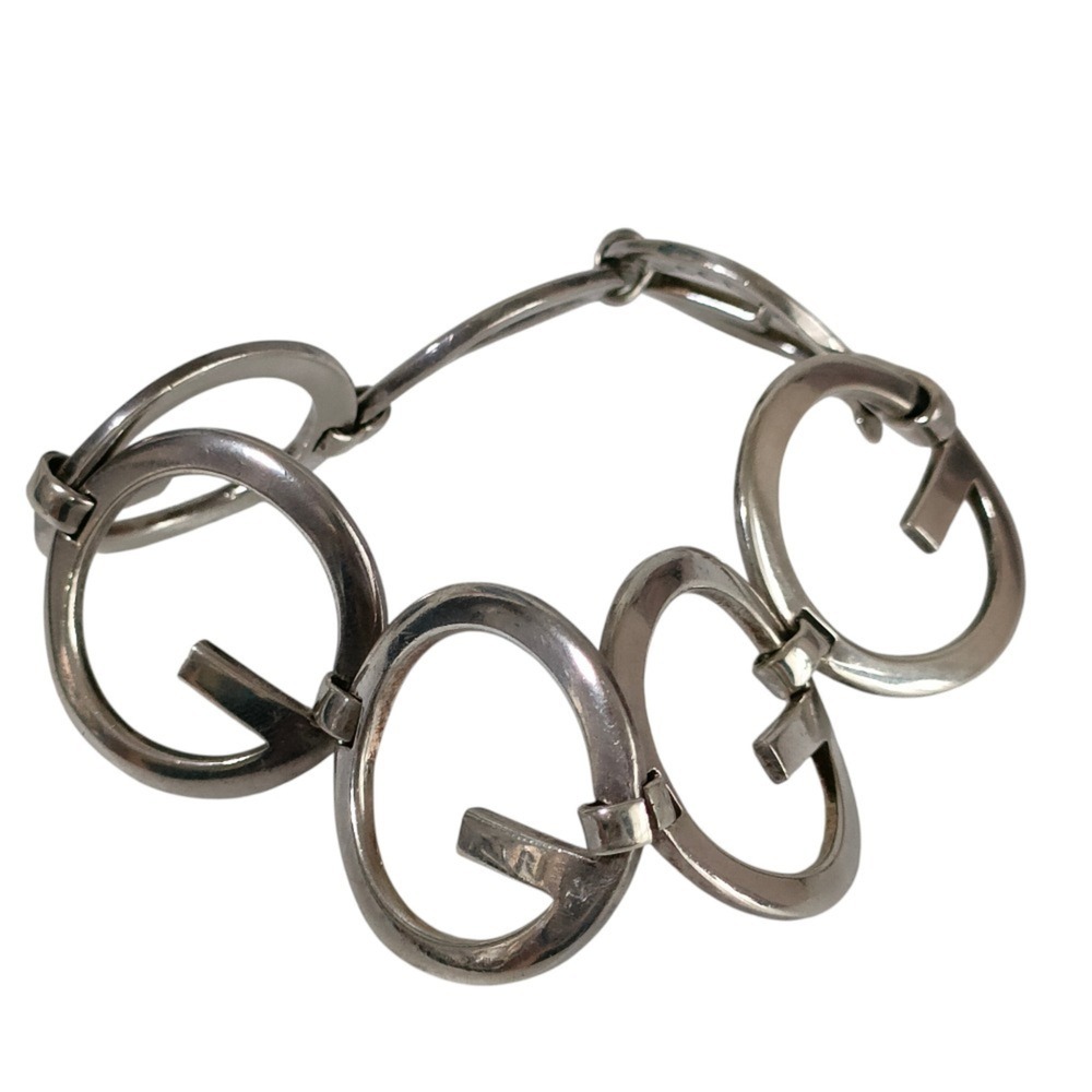 GUCCI Silver Charm Bracelet